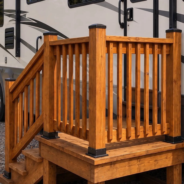 Expedeck Wood Deck Landing