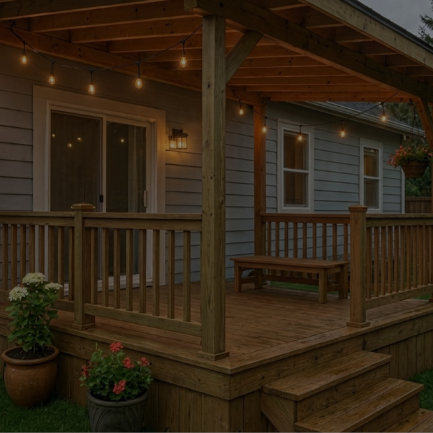 <h3> Wood Deck</h3>